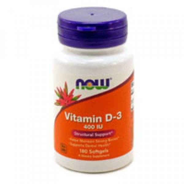 Vitamin D3 400 IE, 180 Kapseln